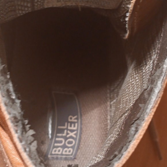 Bullboxer Men's Brown Leather Boots Size 12 - Picture 10 of 16